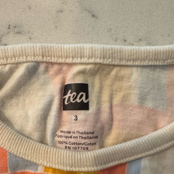 TEA COLLECTION Rainbow Kids Dress Size - Picture 2 of 4